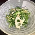 kiki109's cooksnap of when they made レンコンと水菜のシャキシャキサラダ.