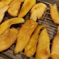 hiyori0411's cooksnap of when they made 愛犬にレンジで簡単♪ササミジャーキー.
