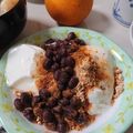 イチゴ、イチゴ。's cooksnap of when they made 小豆きなこたっぷり！ヨーグルト.