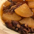 ARGキッチン's cooksnap of when they made 大根とホタルイカの煮物.