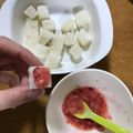 なみか☆'s cooksnap of when they made 離乳食後期♡苺ジャムトースト.