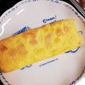 take♪aki♪'s cooksnap of when they made コーンとハムのオムレツ風卵焼き♪お弁当に.