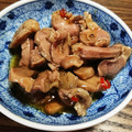 ももぴゃす's cooksnap of when they made 放置で家バル♪砂肝とエリンギのアヒージョ.