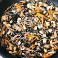 クックL6JZSR☆'s cooksnap of when they made 作り置き ひじきと大豆の煮物.