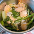 ♡愛莉mama♡'s cooksnap of when they made あと一品そんな時は 小松菜の卵とじ.