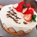 ﾔｰｺちゃん's cooksnap of when they made 苺のヨーグルトケーキ✾フレジェ風.
