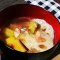 わにまみ's cooksnap of when they made 長ネギと蓮根のごちそうスープ♪.
