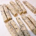 まゆぶう❤'s cooksnap of when they made 節分☆鬼ポッキー☆ごまクッキー.