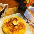 とも・たいママ's cooksnap of when they made モチホットケーキ.