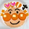 にこちゃんまどか's cooksnap of when they made 離乳食・後期■アンパンマンご飯♪１歳.