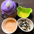 sAix59's cooksnap of when they made 離乳食中期☆豆腐とほうれん草のしらす和え.