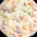 クックPN0QID☆'s cooksnap of when they made 白菜大量消費！白菜とチキンのクリーム煮.
