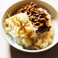 azbjbn's cooksnap of when they made しらたき納豆♪ダイエットにもおつまみにも.