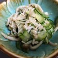kiki109's cooksnap of when they made きのこときゅうりのナムル.