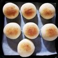 ★★メロンパン★★'s cooksnap of when they made 簡単、ふわふわ☆さつまいもパン♪.