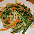 毎日のクック's cooksnap of when they made だしの素で簡単！にらとえのきの卵炒め.