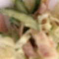 ma___111's cooksnap of when they made ハムとレタス・きゅうりのマヨ和え.