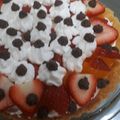 甘党ですが's cooksnap of when they made 生ホワイトチョコといちごのミニタルト.