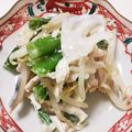 いかめし321's cooksnap of when they made ささみといんげんのごま明太マヨ和え.