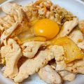 ゆみ✨'s cooksnap of when they made 鶏むね肉で☆プリプリ鶏キムチ丼.