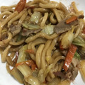 ゆずぴん☆'s cooksnap of when they made 簡単スピード料理！たっぷり白菜の焼うどん.