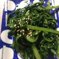 Ｕ字☆'s cooksnap of when they made 春菊のエスニック和え.