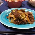 ちはてぃ's cooksnap of when they made 簡単！牛肉と白菜のにんにく生姜炒め.