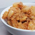 yukoko☆'s cooksnap of when they made ご飯のお友❤味噌チー大根.
