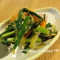 ののぉ's cooksnap of when they made 北海道発☆ジンタレでニラと玉ねぎの卵とじ.