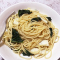 ピーチティー♪'s cooksnap of when they made いかとほうれん草のほんのり和風パスタ.