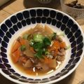 てつまる☆'s cooksnap of when they made ～生姜でポカポカ♪豚肉と大根の炊いたん～.