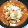 キャラメグ♪'s cooksnap of when they made まろやか味噌キムチ鍋.