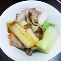 ひなたのねこやなぎ's cooksnap of when they made 簡単★ねぎとベーコンの蒸し煮.