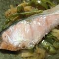 クックM6DK2O☆'s cooksnap of when they made 簡単メイン✿鮭と野菜の蒸しもの★レンジで.