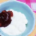 まぶたん's cooksnap of when they made ヨーグルトの簡単デザート.