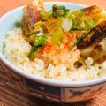 島子☆'s cooksnap of when they made 和風おろしでさっぱり餃子丼.