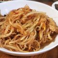 低カロ探検隊's cooksnap of when they made 白滝でがっつり低カロ♪豚キムチ☆温玉のせ.