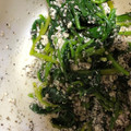 ネコのみさき's cooksnap of when they made ほうれん草の白和え.
