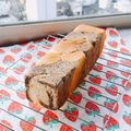 あやちん０８１６'s cooksnap of when they made 白黒ごまの２色食パン.