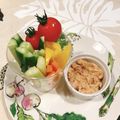 miwayon's cooksnap of when they made スティック野菜とシーチキンディップ.