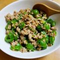 ＊キーツニャン＊'s cooksnap of when they made ピーマンとひき肉の味噌バター炒め.