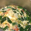 クックSYWVXK☆'s cooksnap of when they made 葉玉葱、トマト、玉子のスープ.