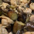 やよもも's cooksnap of when they made 話題入り感謝〜♡ 鶏肉とナスの甘辛炒め.
