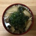 かおり♡♡♡'s cooksnap of when they made 舞茸が苦手な人でも！舞茸の味噌汁❤.