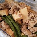 natsumi13's cooksnap of when they made 三度豆・絹厚揚げ・豚バラ肉の煮物.