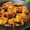 クックN7WFPI☆'s cooksnap of when they made 鶏肉のりんごケチャップソース煮.