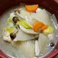 tanumaru62's cooksnap of when they made 手羽元de☆喉によかスープ.