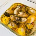 ニコニコぱん's cooksnap of when they made 牡蠣のオリーブオイル漬け バジル風味.
