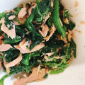 クックモエギ's cooksnap of when they made ほうれん草とツナの和え物.
