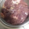 kinkinsan's cooksnap of when they made 簡単け！レバーの下処理　牛乳不要.